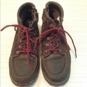 Timberland boys brown boots US size 1.5